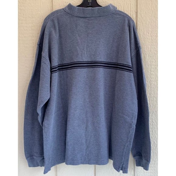 Vintage TASMANIAN DEVIL Warner Bros. Long Sleeve Collar 3 Button Shirt Mens XXL - Picture 2 of 7